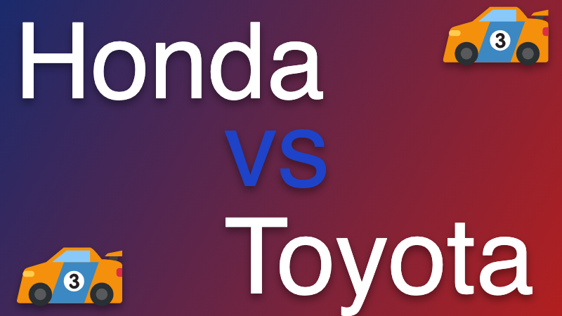 Honda vs Toyota