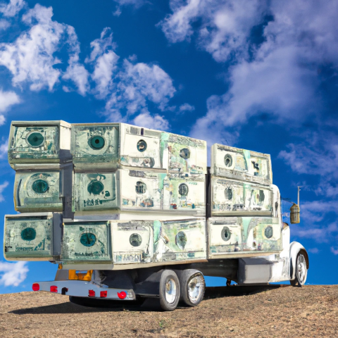 شاحنة نقل المال